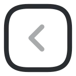 Arrow Square Left SVG Icon